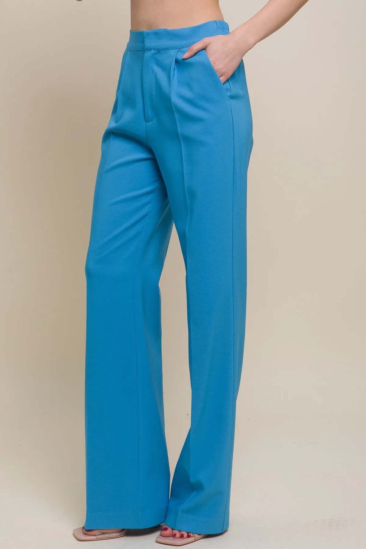 Azure Regular-Fit Dress Pants