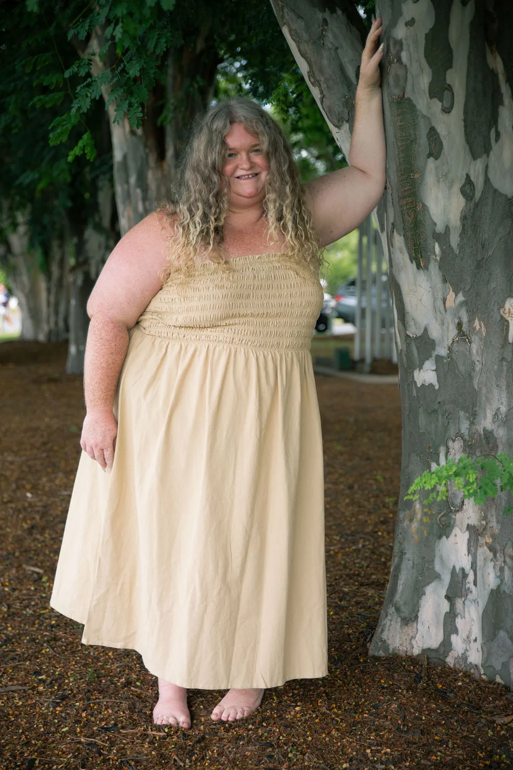 EveryWear Dress in Neutral