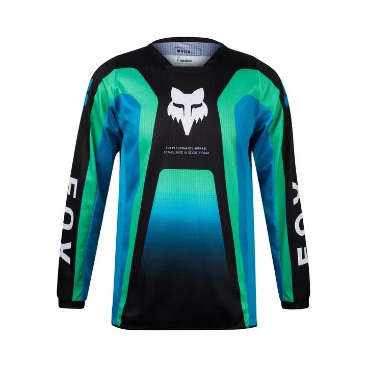 Fox MX24 Youth 180 Ballast Jersey Black Blue
