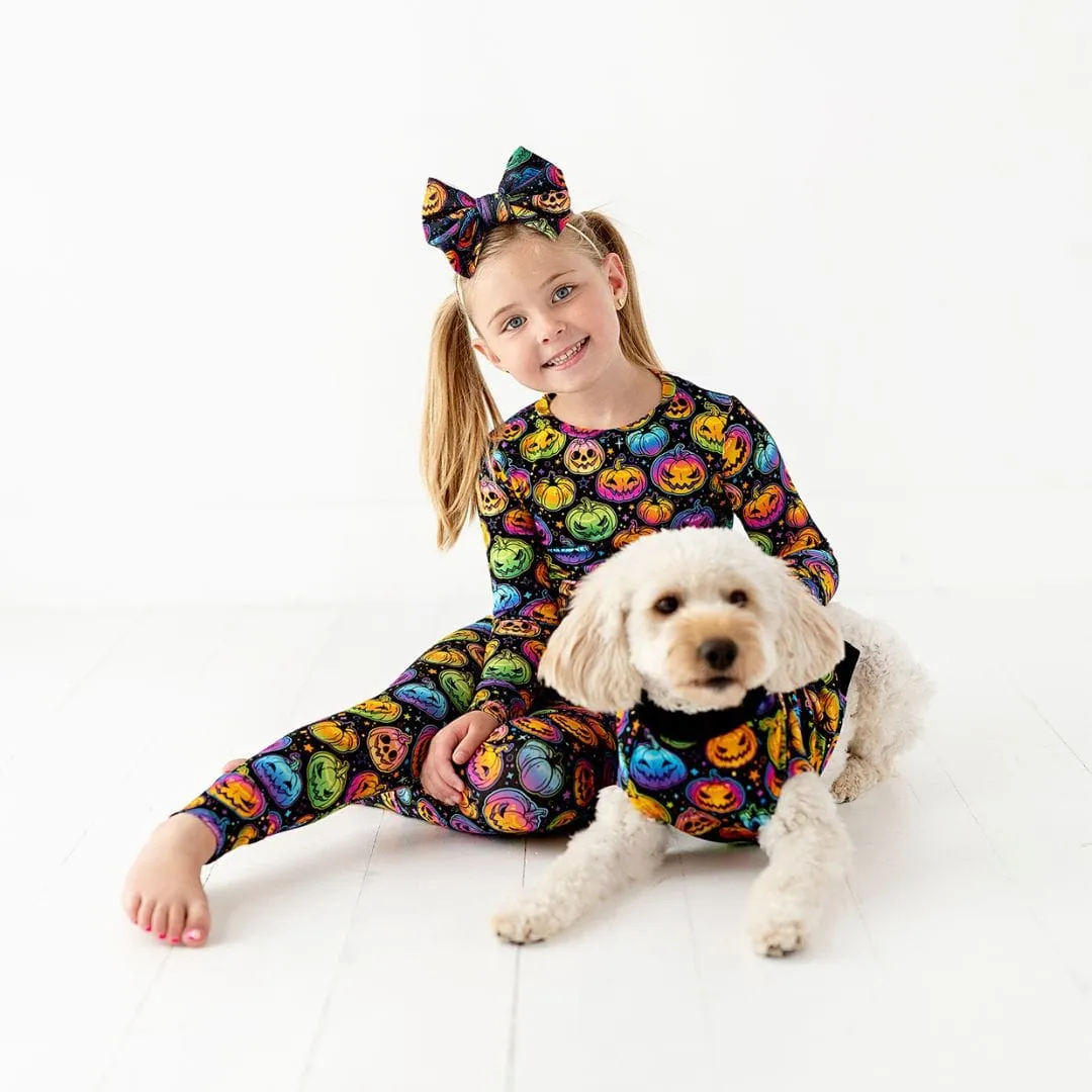 Glow Hard or Glow Home Two-Piece Pajama Set