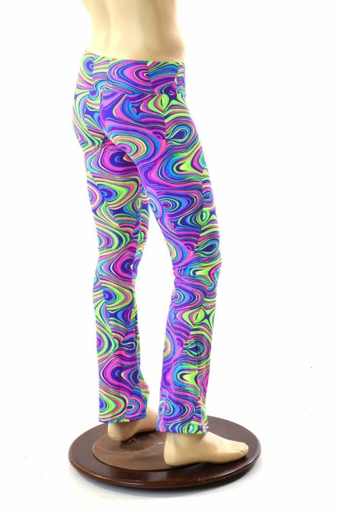 Mens Glow Worm Bootcut Pants