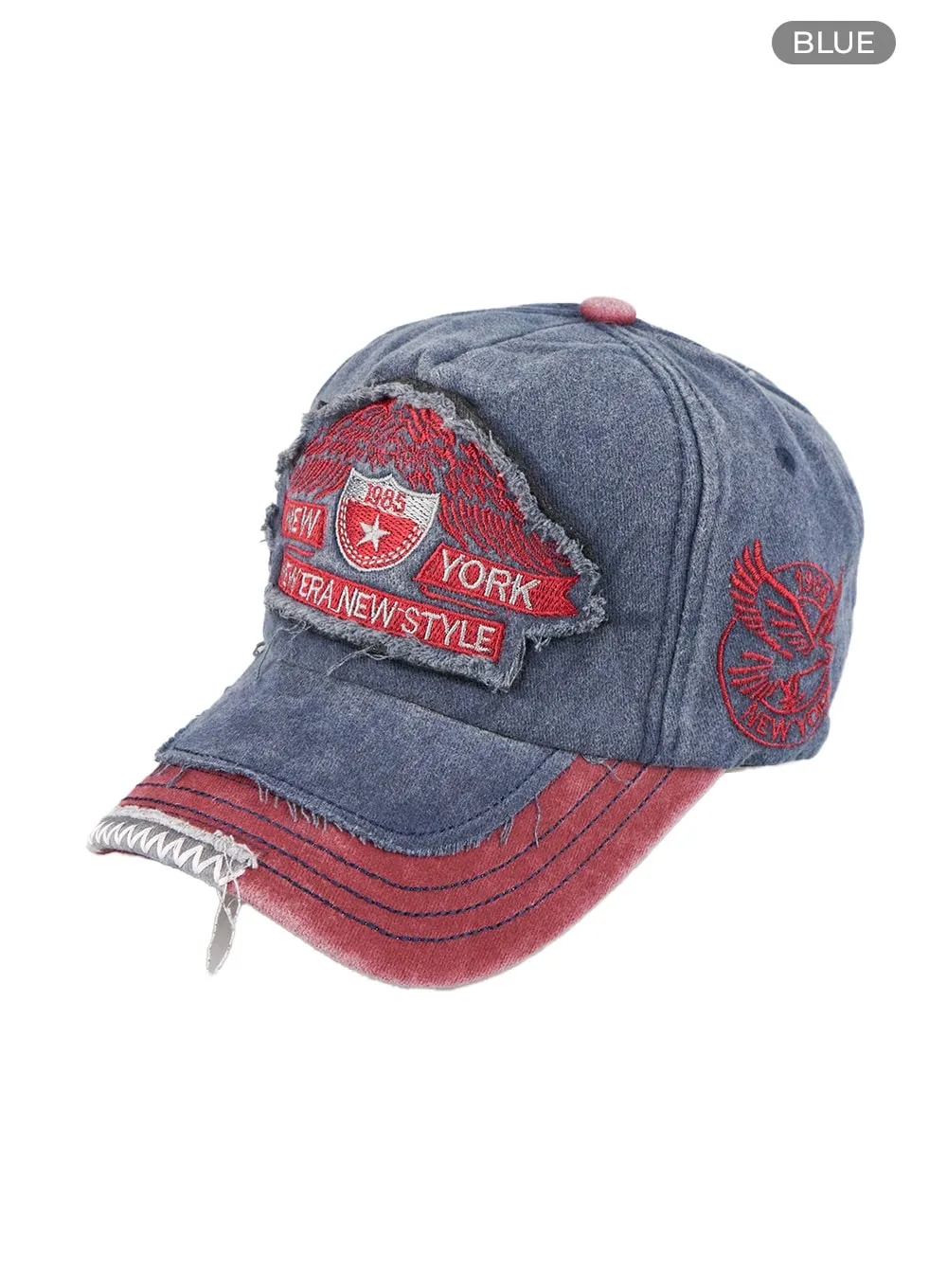 Stitched Vintage Graphic Cap CU421