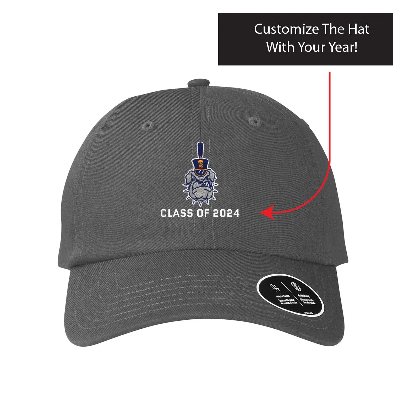 The Citadel, Customizable (Your Year) Reunion Year, Spike Logo, Under Armour Team Chino Hat