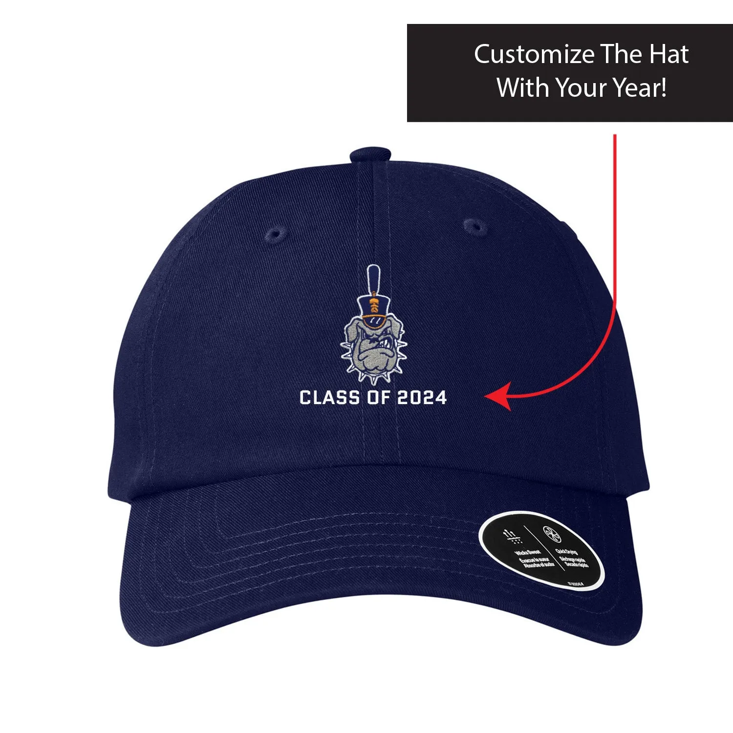 The Citadel, Customizable (Your Year) Reunion Year, Spike Logo, Under Armour Team Chino Hat